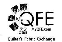 MYQFE MYQFE.COM QUILTER'S FABRIC EXCHANGE QUILTERS FABRIC EXCHANGE