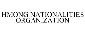 HMONG NATIONALITIES ORGANIZATION