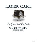 LAYER CAKE ONE HUNDRED PERCENT HAND CRAFTED SEA OF STONES RED WINE BLEND