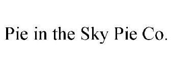 PIE IN THE SKY PIE CO.