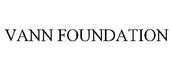 VANN FOUNDATION