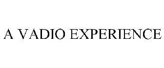 A VADIO EXPERIENCE