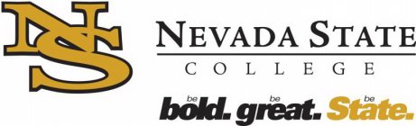 NS NEVADA STATE COLLEGE BE BOLD. BE GREAT. BE STATE.