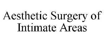 AESTHETIC SURGERY OF INTIMATE AREAS