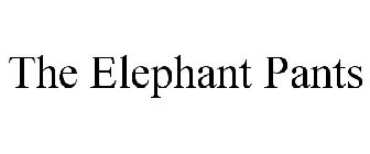 THE ELEPHANT PANTS