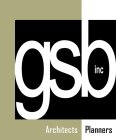 GSB INC ARCHITECTS PLANNERS