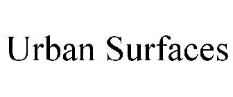URBAN SURFACES