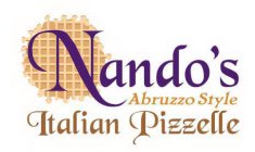NANDO'S ABRUZZO STYLE ITALIAN PIZZELLE