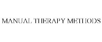 MANUAL THERAPY METHODS