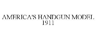 AMERICA'S HANDGUN MODEL 1911