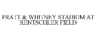 PRATT & WHITNEY STADIUM AT RENTSCHLER FIELD