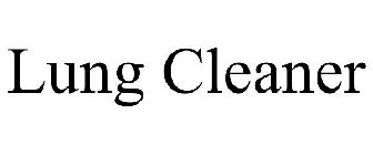 LUNG CLEANER
