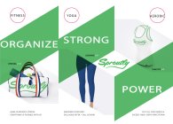 SPROUTLY ORGANIZE STRONG POWER FITNESS YOGA AEROBIC