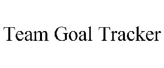 TEAM GOAL TRACKER