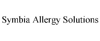 SYMBIA ALLERGY SOLUTIONS