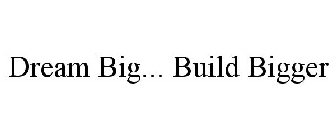 DREAM BIG... BUILD BIGGER