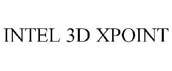INTEL 3D XPOINT