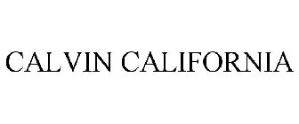 CALVIN CALIFORNIA