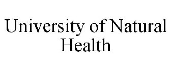 UNIVERSITY OF NATURAL HEALTH