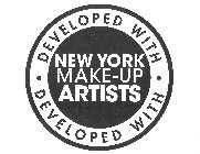 · DEVELOPED WITH · NEW YORK MAKE-UP ARTISTS
