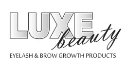 LUXE BEAUTY EYELASH & BROW GROWTH PRODUCTS