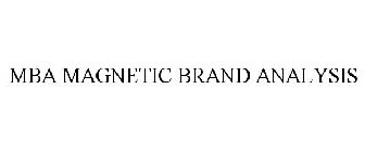 MBA MAGNETIC BRANDS ANALYSIS