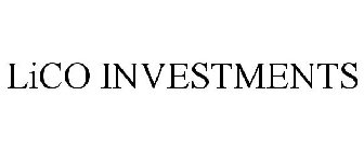 LICO INVESTMENTS