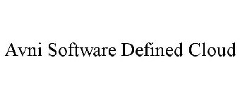 AVNI SOFTWARE DEFINED CLOUD