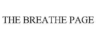 THE BREATHE PAGE