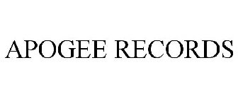 APOGEE RECORDS