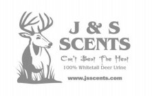 J & S SCENTS CAN'T BEAT THE HEAT100% WHITETAIL DEER URINE WWW.JSSCENTS.COM