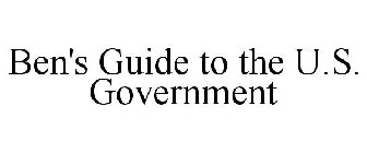 BEN'S GUIDE TO THE U.S. GOVERNMENT