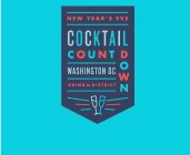 NEW YEAR'S EVE COCKTAIL COUNTDOWN WASHINGTON DC DRINK THE DISTRICT