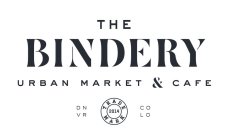 THE BINDERY URBAN MARKET & CAFE TRADEMARK 2014 DNVR COLO