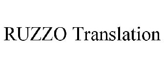 RUZZO TRANSLATION