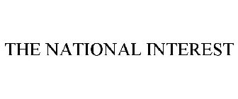 THE NATIONAL INTEREST