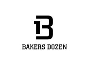 B, 13, BAKERS DOZEN