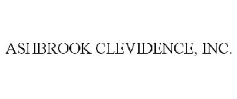 ASHBROOK CLEVIDENCE, INC.