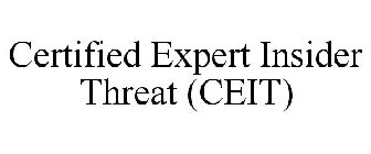 CERTIFIED EXPERT INSIDER THREAT (CEIT)