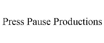 PRESS PAUSE PRODUCTIONS
