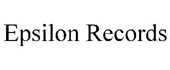 EPSILON RECORDS