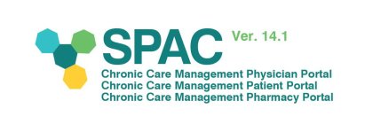 SPAC VER. 14.1 CHRONIC CARE MANAGEMENT PHYSICIAN PORTAL CHRONIC CARE MANAGEMENT PATIENT PORTAL  CHRONIC CARE MANAGEMENT PHARMACY PORTAL
