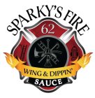 SPARKY'S FIRE 62 WING & DIPPIN' SAUCE