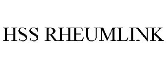 HSS RHEUMLINK