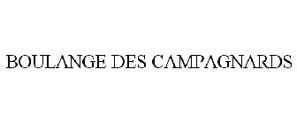 BOULANGE DES CAMPAGNARDS