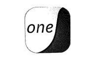 ONE