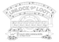 UNLOCK THE LOOT ONLY AT VALLEY VIEW CASINO & HOTEL SAN DIEGO'S FAVORITE