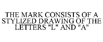 THE MARK CONSISTS OF A STYLIZED DRAWING OF THE LETTERS 