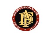 AFPD PROFESSIONALISM · PRIDE · HONOR