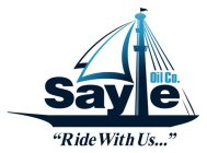 SAYLE OIL CO. RIDE WITH US...